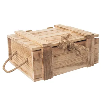 Chest gift wood O0015