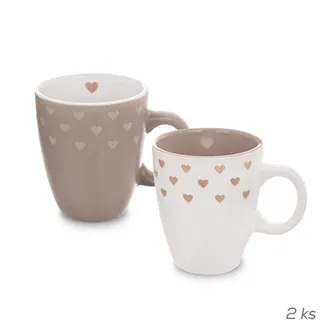Mug ker. LOVE ME, 2 pieces O0023