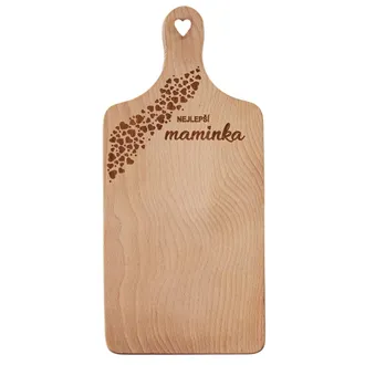 Plank wood handle MAMINKA O0056