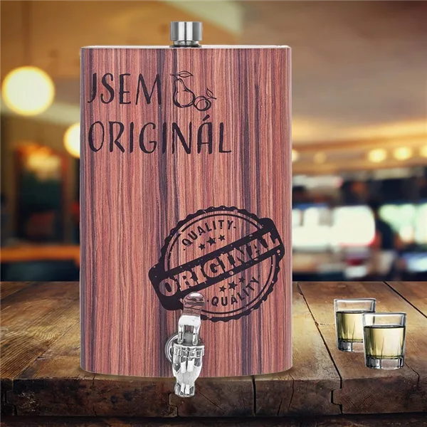 Stainless steel bottle pocket AM ORIGINAL MAXI O0067