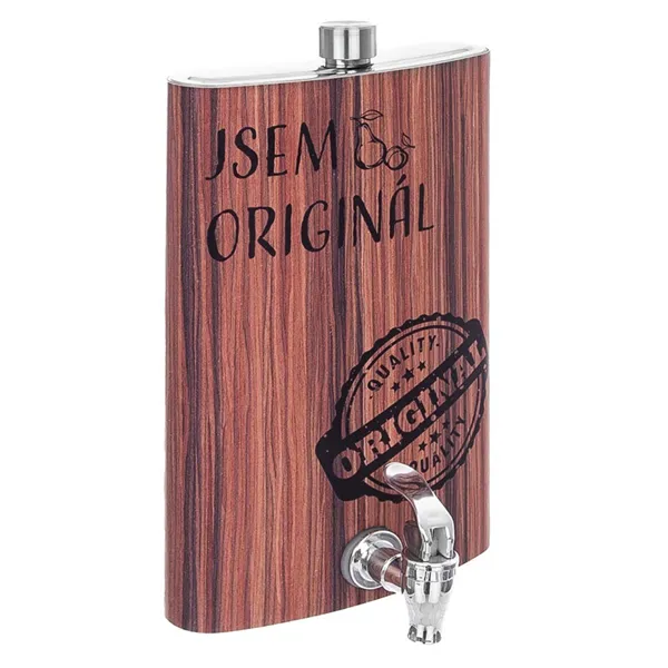 Stainless steel bottle pocket AM ORIGINAL MAXI O0067