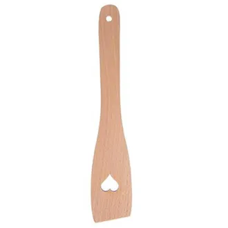 Wooden turner straight HEART O0120 