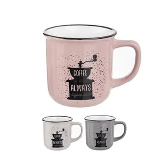 Mug Good idea 0,37 l mix set 4 pcs O0222