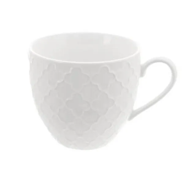 Cup porcelain WHITELINE 0,25 l, 6 pcs O0282