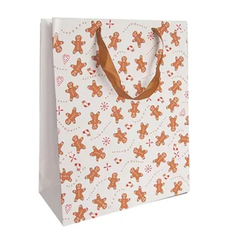 GINGERBREAK gift bag 26x12x32 cm