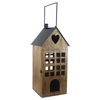 Lantern mango/metal O0333/2