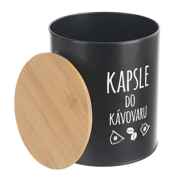 Capsule container for coffee machine BLACK O0353