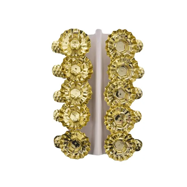 Christmas candle holder with clip 10 pcs O0358