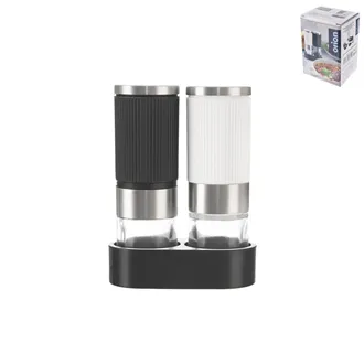 Root with pepper and salt grinder 2 pcs O0364
