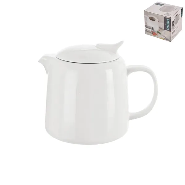 Porcelain tea pot + stainless steel filter MONA Musica