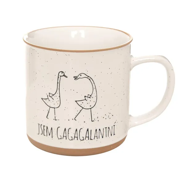 Ceramic mug goose O0383