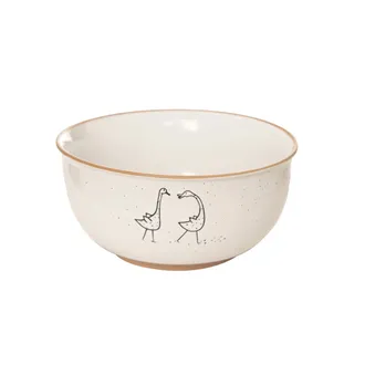 Bowl ceramic FARM goose dia. 13.5 cm