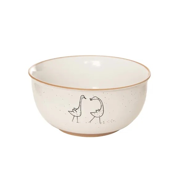 Bowl ceramic FARM goose dia. 13.5 cm