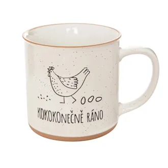 Ceramic mug FARM hen
