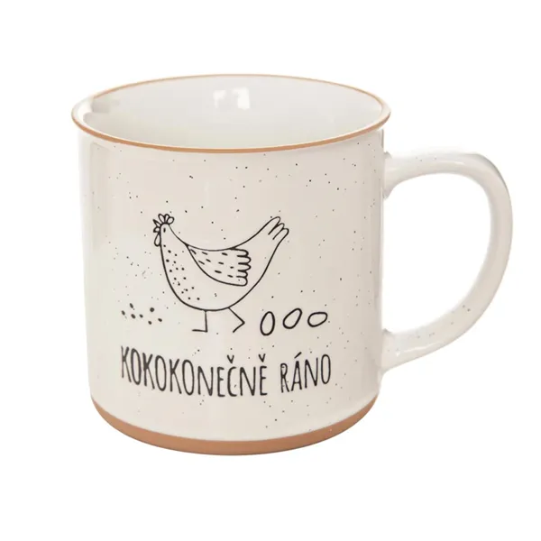 Ceramic mug FARM hen