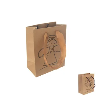 Gift bag ANGEL 11.5x6.5x14.5 cm mix