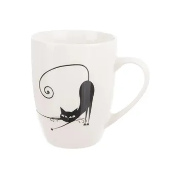 Porcelain mug cat 370 ml O0573