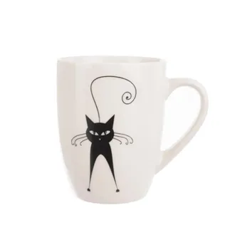 Porcelain mug cat 370 ml O0575
