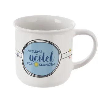 Porcelain mug NEJLEPŠÍ UČITEL 0.34 l O0582