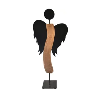Angel mango/sheet metal BLACK 30x13x65 cm