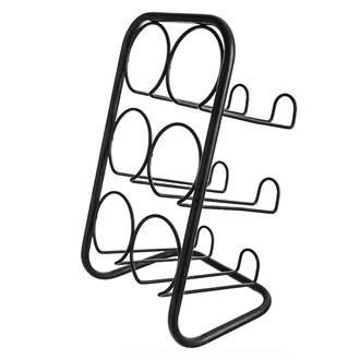 Carbon steel wine rack RADKA 6 positions