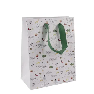 Paper gift bag From Santa Claus 18x10x23 cm