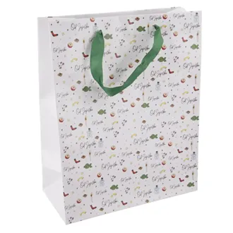 Paper gift bag From Santa Claus 32.5x10x45.5 cm