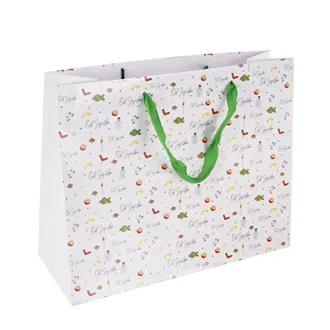 Paper gift bag From Santa Claus 32x12x26 cm