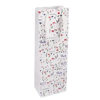 Paper gift bag for wine Surprise 12x8.5x36 cm CZ