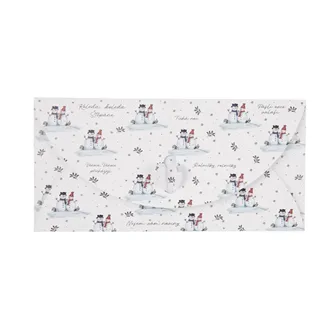Envelope SNOWMAN CZ O0636