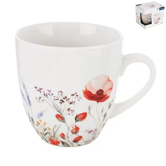 Porcelain mug jumbo POPPY 1.1 l O0641