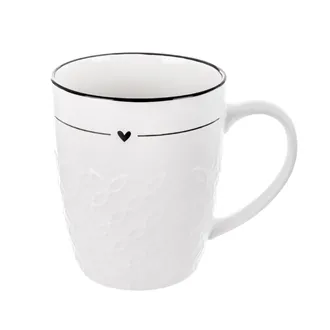 Porcelain mug HEART 0.4 l O0642