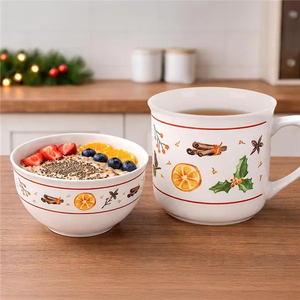 Ceramic mug CHRISTMAS SCENT 0.5 l O0647
