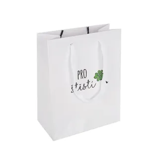 Paper gift bag For Good Luck 18x10x23 cm 