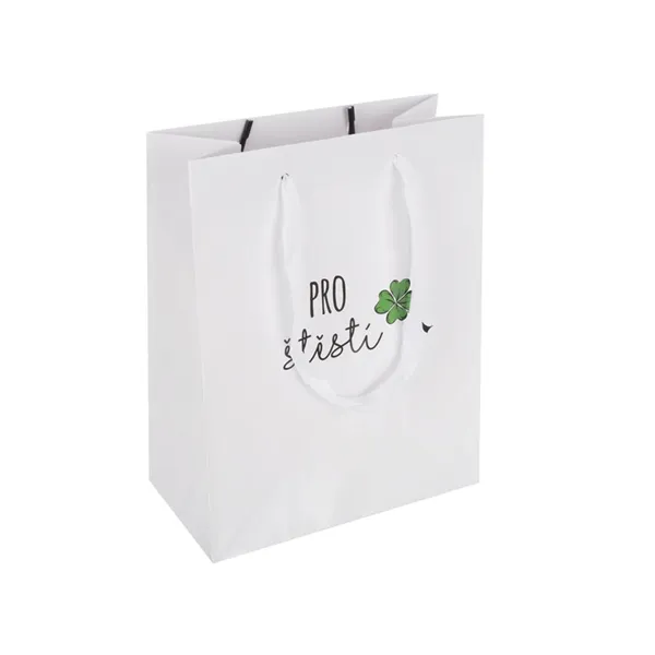 Paper gift bag For Good Luck 18x10x23 cm 