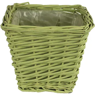 Flowerpot green 17 x 17 cm P0017-15