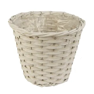 Basket white small P0371/M