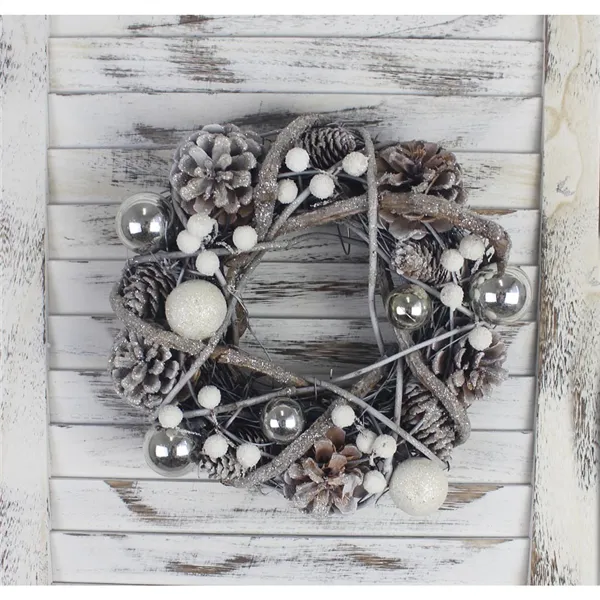 Wreath with decorations small P0588/1