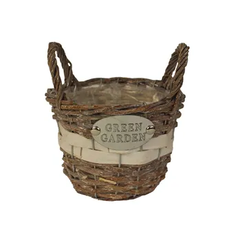 Basket with plastic small P0770/1