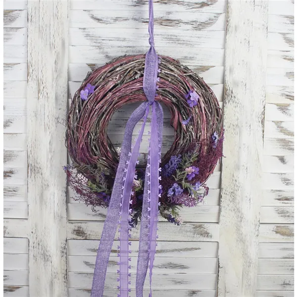 Wreath with ribbon P1108