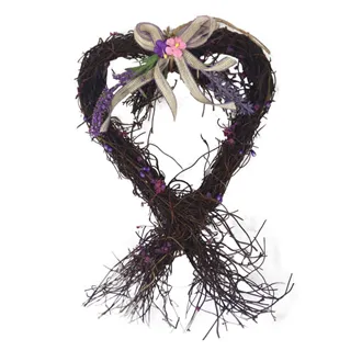 Wreath heart P1137