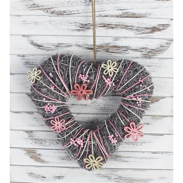 Wreath heart P1150/1