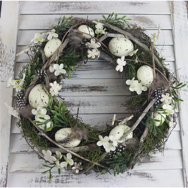Wreath with eggs P1338