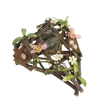 Candle Holder heart P1350