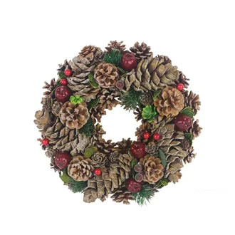 Wreath with decorations P1483