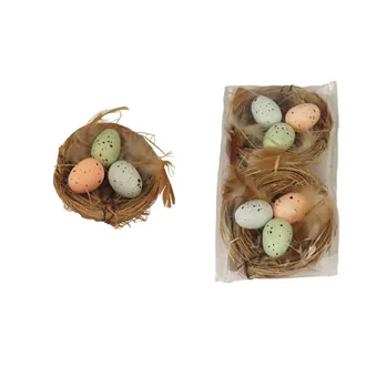 Decorative nest, 2 pcs P1598