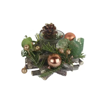 Decorative candle holder P1875