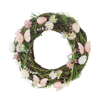 Decorative wreath with eggs P1979