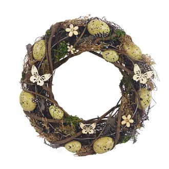 Decorative wreath with eggs P2001/2