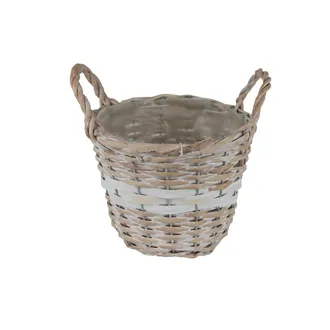 Plastic lined flower pot P2032/2